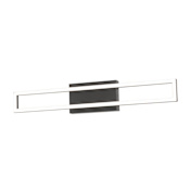 AFX Zola 14" Wide LED Bath Bar Black