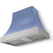 AGA Cascade Series 600 CFM 36 Inch Wide Wall Mounted Range Hood with 3 Speeds Carnaby Blue