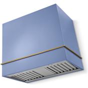 AGA Loge Series 600 CFM 120 V 36 Inch Wide Wall Mounted Range Hood with 3 Speeds Carnaby Blue