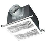 Air King Eco E 110 CFM 0.3 Sone Ceiling Mounted Energy Star Certified Bath Fan White