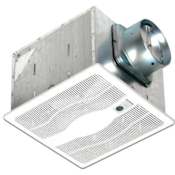 Air King ECO Humidity Sensing 50 - 130 CFM 0.3 Sone Ceiling Mounted Energy Star Certified Bath Fan White