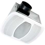 Air King 70 - 80 CFM 1 Sone Ceiling Mounted Energy Star Certified Bath Fan White
