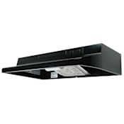 Air King 180 CFM 24 Inch Wide 2-Speed Under Cabinet Range Hood Black