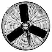 Air King 24" 5130 CFM 3-Speed Industrial Grade Wall Mount Fan na