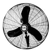 Air King 24" 5770 CFM 3-Speed Industrial Grade Wall Mount Fan na