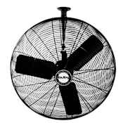 Air King 30" 7400 CFM 3-Speed Industrial Grade Ceiling Mount Fan na