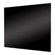 Air King 30 Inch Wide x 24 Inch High Range Hood Back Splash with Pre-Drilled Mounting Holes -Black Black