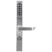 Alarm Lock Trilogy T2 100-User Narrow Stile Electronic Digital Keypad Outside Trim - Reversible Handing Duronodic