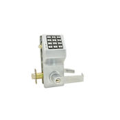 Alarm Lock Trilogy 100 User Grade 1 Electronic Digital Keypad Lock Down Lever Set Satin Chrome