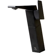 ALFI brand Modern 1.2 GPM Single Hole Extended Bathroom Faucet Black Matte