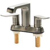 ALFI brand 1.2 GPM Centerset Bathroom Faucet Brushed Nickel