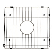 ALFI brand 15-1/2" L x 14-1/2" W Stainless Steel Basin Rack Brushed Stainless Steel