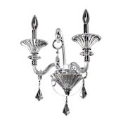 Allegri Chauvet 2 Light Wall Sconce Polished Chrome