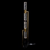 Allegri Apollo 72" Tall LED Buffet Floor Lamp True Brass