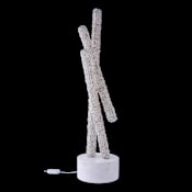 Allegri Lina 68" Tall LED Buffet Floor Lamp Polished Chrome