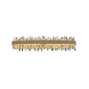 Allegri Glacier 2 Light 32" Wide ADA LED Bath Bar Brushed Champagne Gold