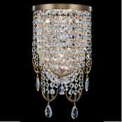 Allegri Vezzo 2 Light 18" Tall Wall Sconce Winter Brass
