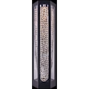 Allegri Strati Esterno 34" Tall Outdoor Wall Sconce Matte Black