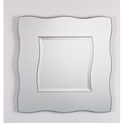 Alno Mirrors 22" W x 22" H Square Framed, Frameless Bathroom Wall Mirror N/A