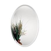 Alno Mirrors 21-1/4" W x 31-1/4" H Oval Frameless Bathroom Wall Mirror N/A