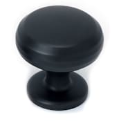 Alno Knobs 1-1/4" Round Flat Beveled Edge Solid Brass Mushroom Cabinet Knob / Drawer Knob Bronze