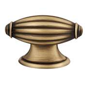 Alno Tuscany 2-3/16 Inch "T" Bar Solid Brass Football Cabinet Knob / T Drawer Knob Antique English Matte