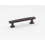 Alno Cloud 3" Center to Center Modern Convex Solid Brass Cabinet Bar Handle / Drawer Bar Pull Bronze
