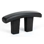 Alno Arch 3/4" Center to Center Small Arched Bow Solid Brass Cabinet Bar Handle / Drawer Bar Pull Bronze