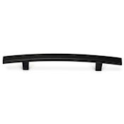 Alno Arch 4" Center to Center Arched Bow Solid Brass Cabinet Bar Handle / Drawer Bar Pull Bronze