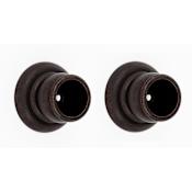 Alno Charlie's Shower Rod Solid Brass Mounting Bracket Set Barcelona
