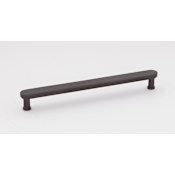 Alno Moderne 8" Center to Center Flat Bar Solid Brass Cabinet Handle / Drawer Pull Bronze
