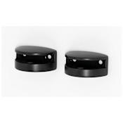 Alno Euro Series 2-7/8 Inch Wide Glass Shelf Mounting Brackets Bronze