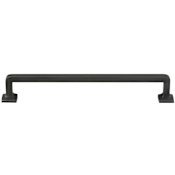 Alno Millennium 8" Center to Center Solid Brass Large Cabinet Handle / Drawer Pull Bronze