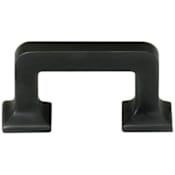 Alno Millennium 1-1/2" Center to Center Modern Solid Brass Cabinet Handle Drawer Pull Bronze