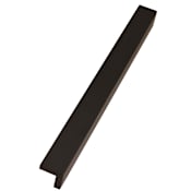 Alno Tab 8-1/2" Long Linear Surface Mount Solid Brass Cabinet Handle / Drawer Pull Bronze