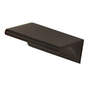 Alno Tab 1-1/2" Center to Center Solid Brass Linear Surface Mount Cabinet Handle / Drawer Pull Bronze