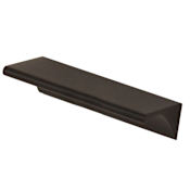 Alno Tab 3-1/2" Center to Center Solid Brass Linear Surface Mount Cabinet Handle / Drawer Pull Bronze