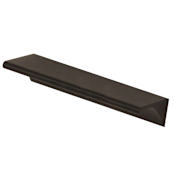 Alno Tab 4" Center to Center Solid Brass Surface Mount Linear Cabinet Handle / Drawer Pull Bronze