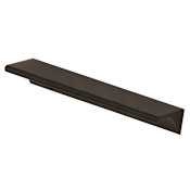 Alno Tab 6-1/2" Solid Brass Surface Mount Linear Cabinet Handle / Drawer Pull Bronze