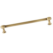 Alno Royale 6" Center to Center Solid Brass Traditional Cabinet Handle / Drawer Pull Antique English