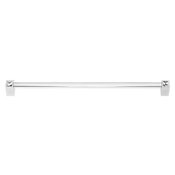 Alno Contemporary Crystal 12" Center to Center Solid Brass Appliance Pull Handle with Swarovski Crystals Polished Chrome