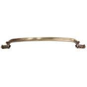 Alno Ornate 18" Center to Center Traditional Solid Brass Elegant Appliance Handle Pull Antique English