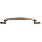 Alno Ornate 8" Center to Center Solid Brass Elegant Traditional Appliance Handle Pull Antique English