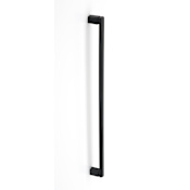 Alno Vogue 12" Center to Center Modern Solid Brass Appliance Handle / Appliance Pull Matte Black