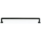 Alno Millennium 18" Center to Center Solid Brass Soft Square Appliance Handle Pull Bronze