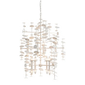 Alora Lighting Yukari 6 Light 31" Wide Chandelier Matte White