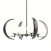 Alora Lighting Celeste 4 Light 30" Wide Chandelier Urban Bronze
