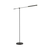 Alora Lighting Astrid 55" Tall LED Boom Arm Floor Lamp Urban Bronze