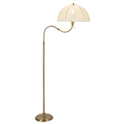 Alora Lighting Crosby 68" Tall Gooseneck Floor Lamp Brushed Gold