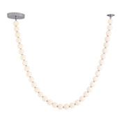 Alora Lighting Akoya 125" Wide LED Linear Pendant Chrome